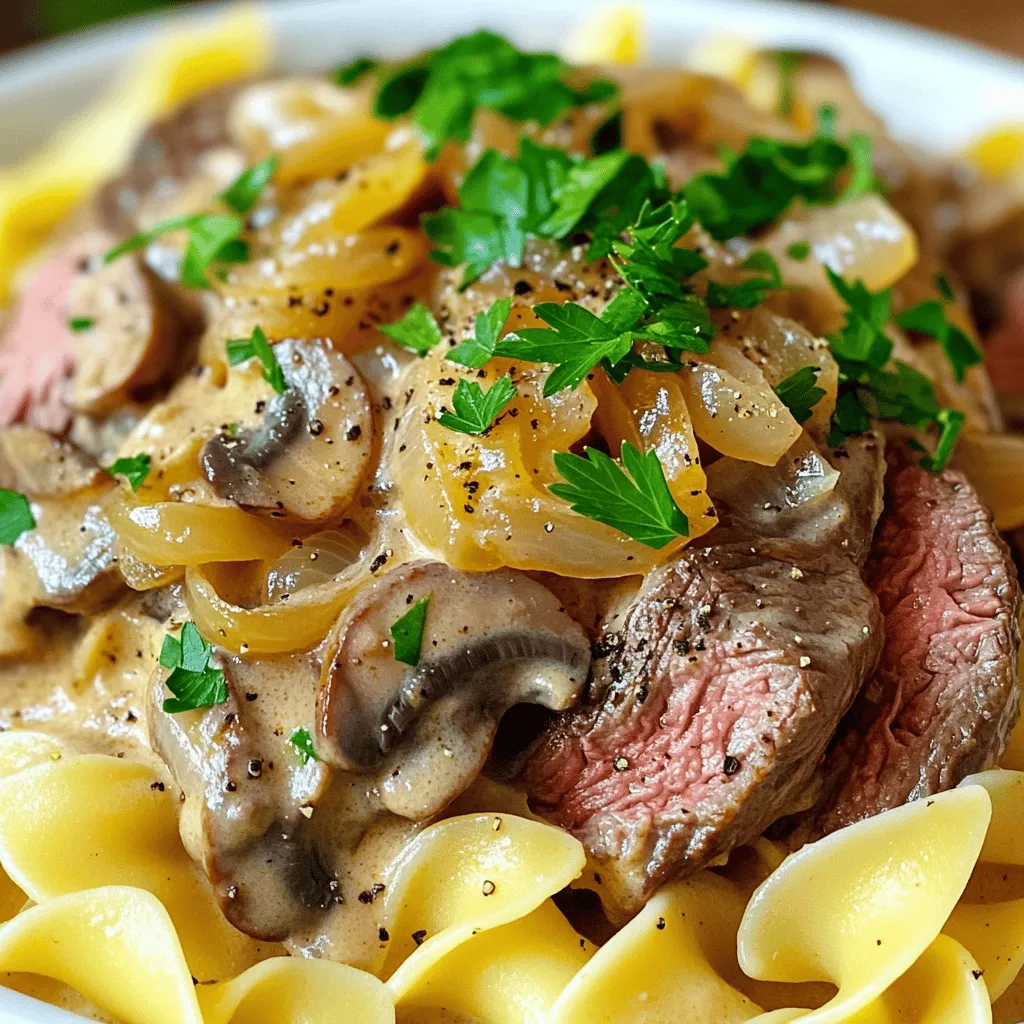 Classic Beef Stroganoff Hearty and Flavorful Meal