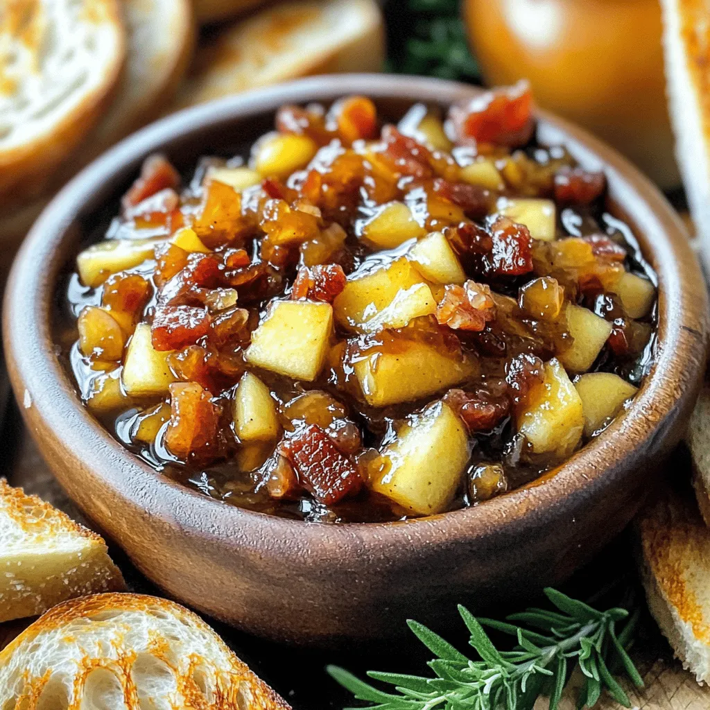Indulge in Sweet and Savory Bliss: A Detailed Guide to Making Apple Whiskey Bacon Jam