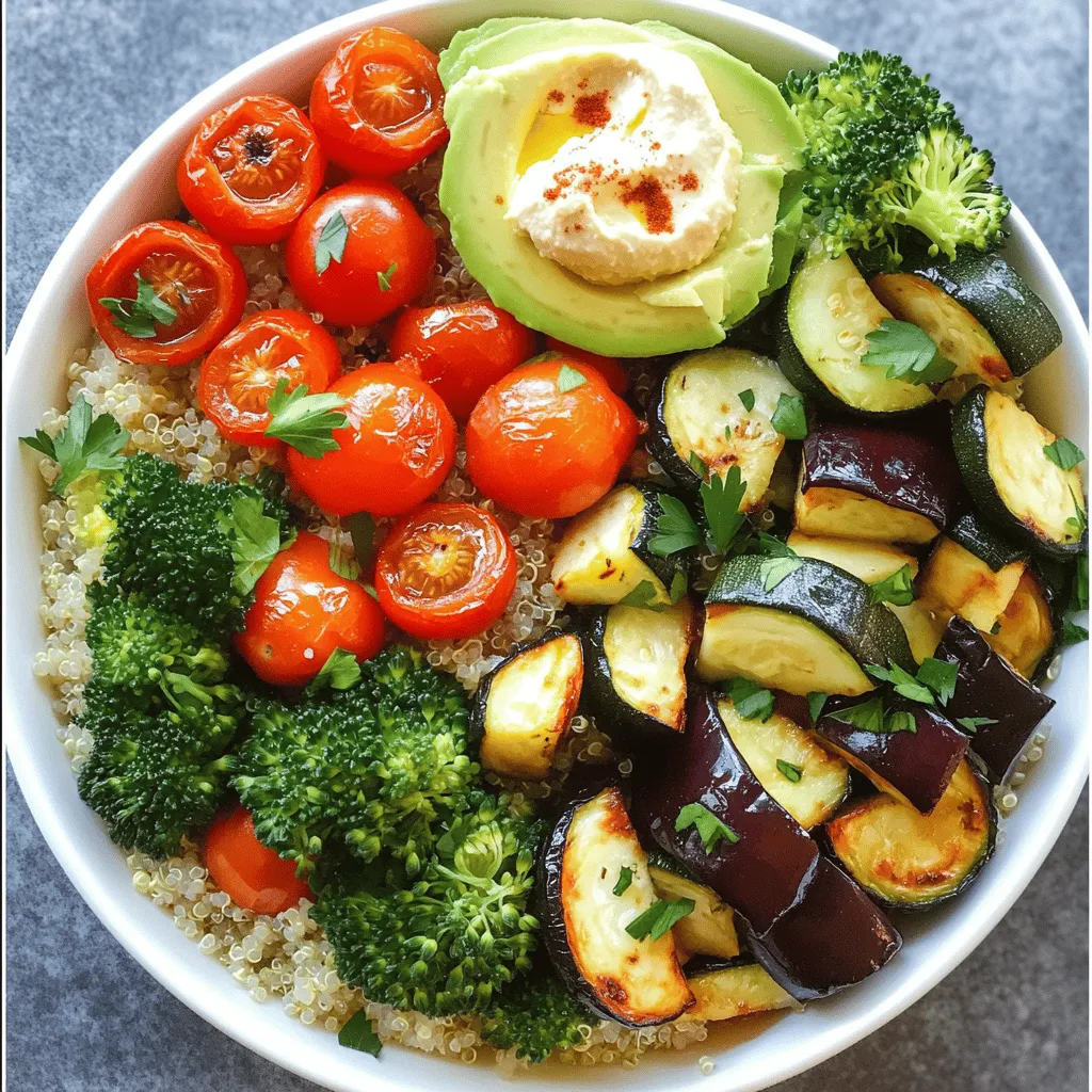 Roasted Vegetable Quinoa Bowl Flavorful and Nutritious