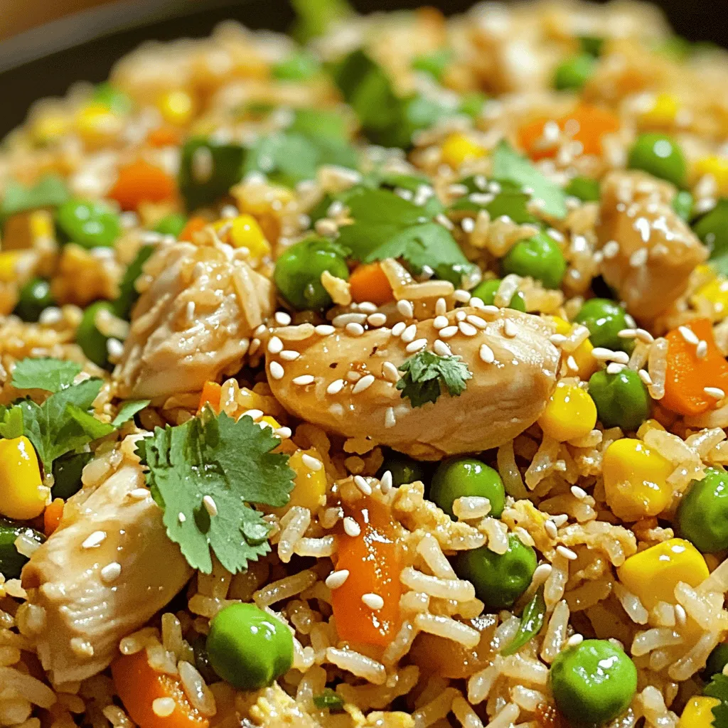 Chicken Fried Rice Simple and Flavorful Meal