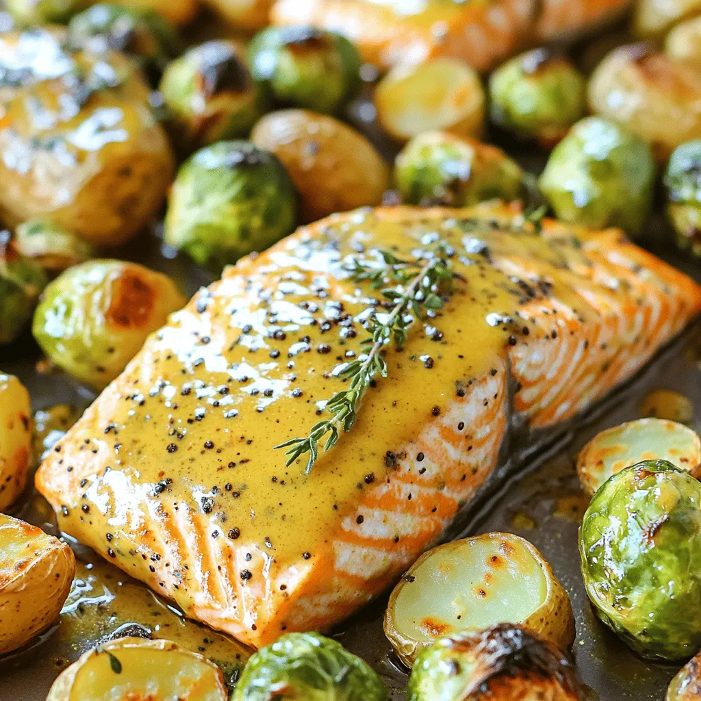 Sheet Pan Maple Mustard Salmon Flavorful and Easy Meal
