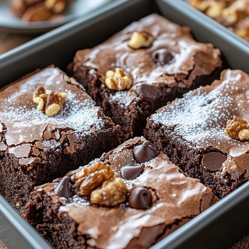 Cake mix brownies are a fun and easy treat. You only need a few basic items.