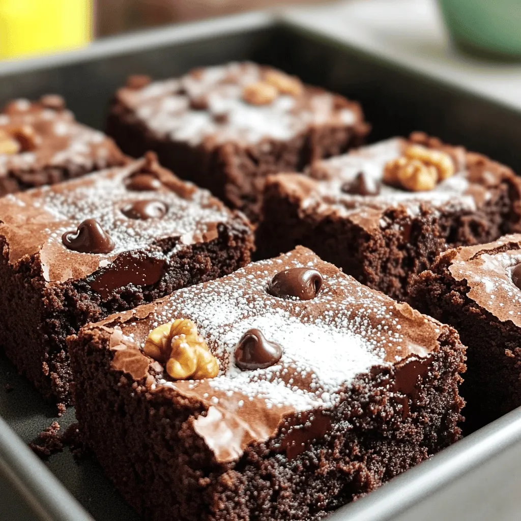 Cake Mix Brownies Quick and Tasty Delight