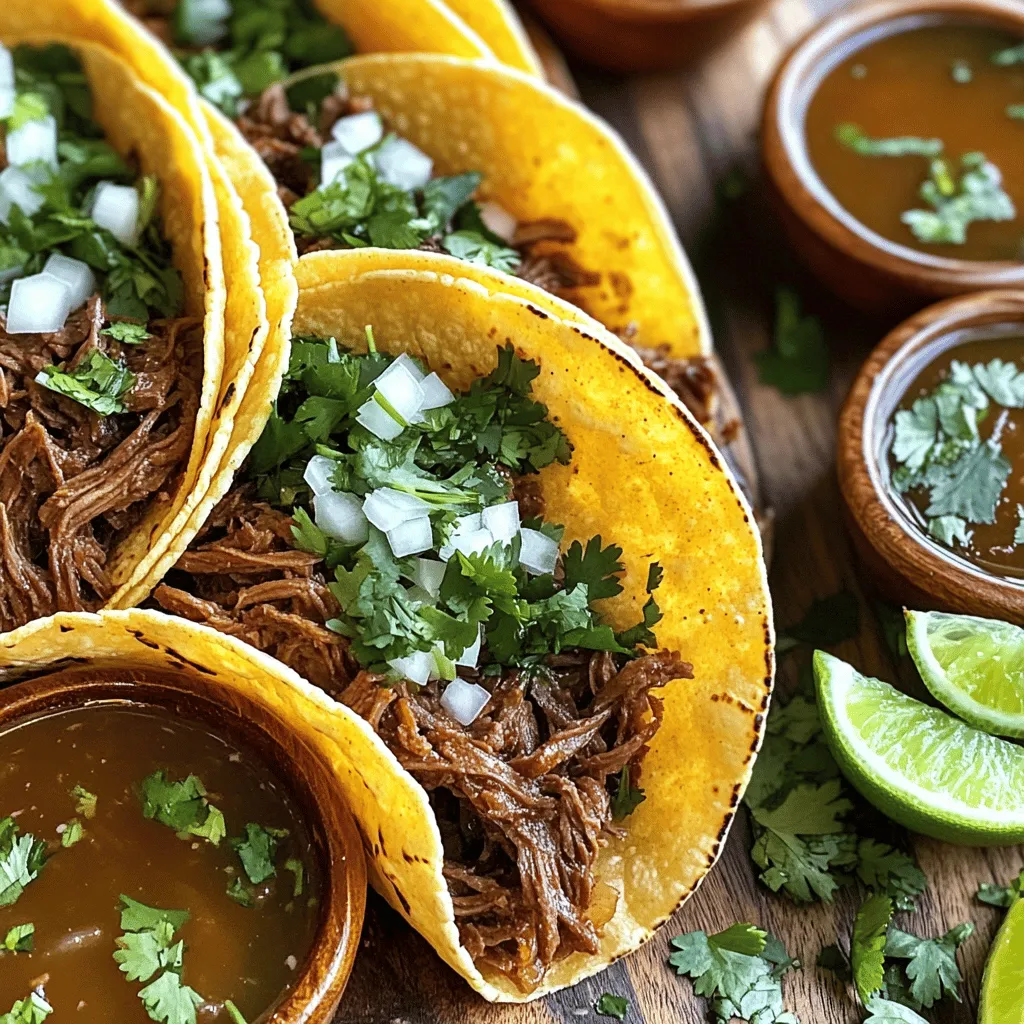 Birria Street Tacos Flavorful and Simple Recipe Guide