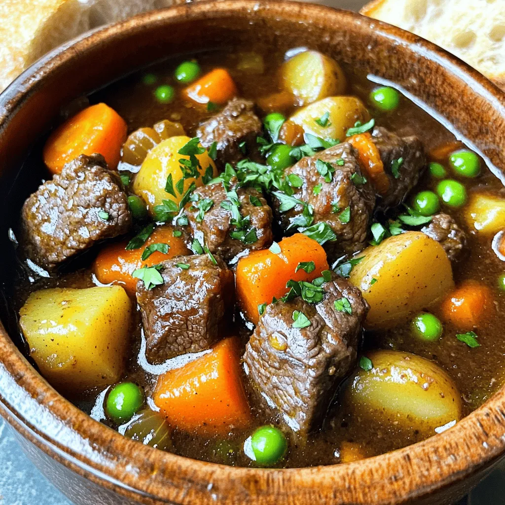 Old Fashioned Beef Stew Recipe Hearty and Comforting Dish