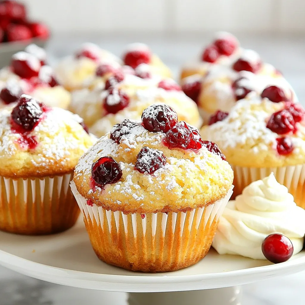 Cranberry Sauce Muffins Simple and Flavorful Treat