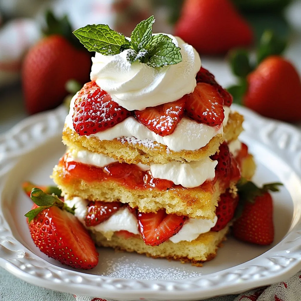 Ultimate Strawberry Shortcake Delightful Dessert Recipe