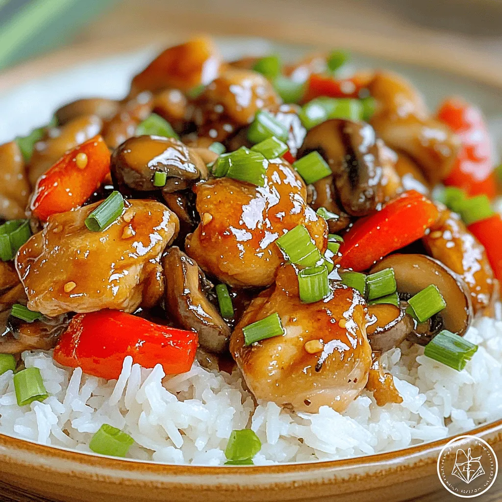 Copycat Panda Express Mushroom Chicken Recipe Delight