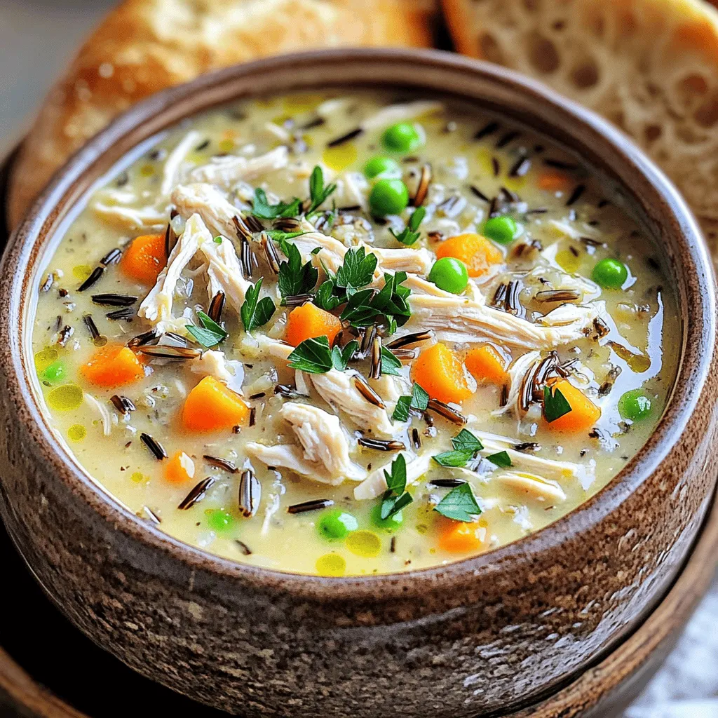 Slow Cooker Chicken Wild Rice Soup Perfectly Hearty Dish