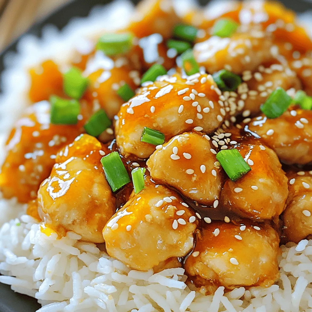 Four Ingredient Orange Chicken Simple and Tasty Meal
