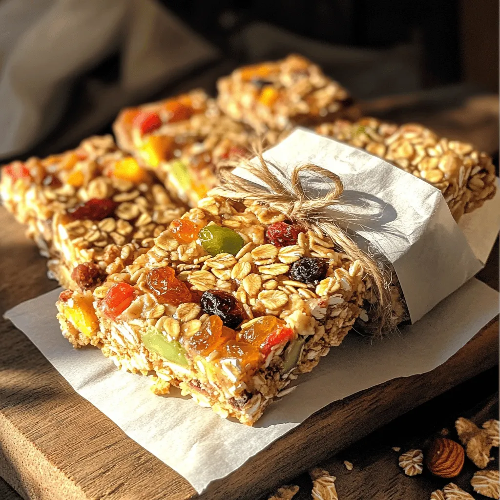Homemade Granola Bars Simple and Tasty Recipe