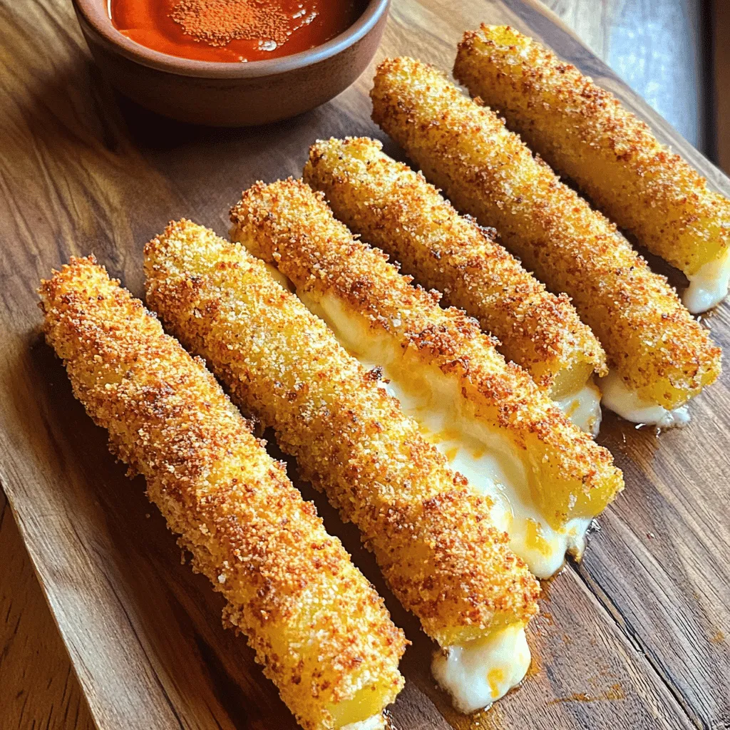 Potato Cheese Sticks Tasty and Easy Snack Recipe