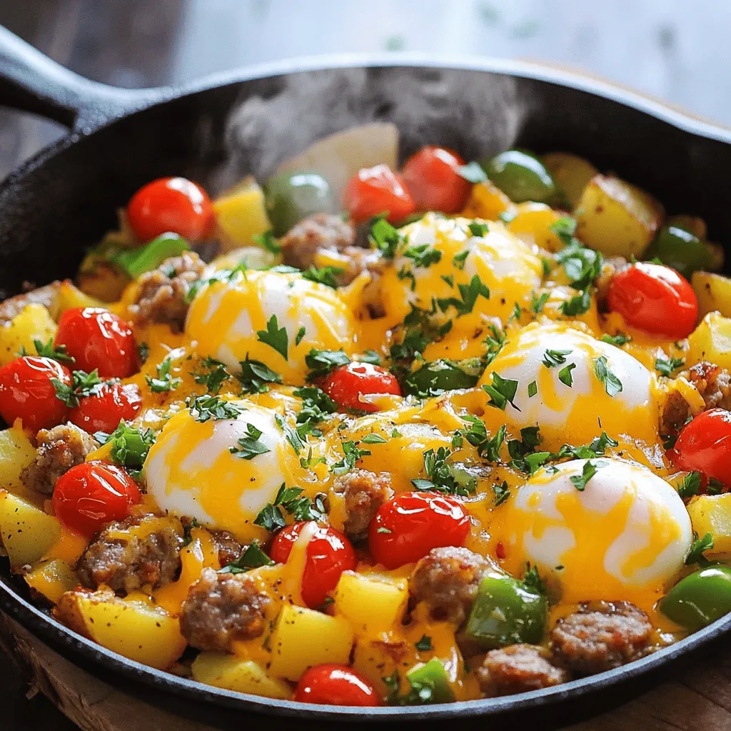 Loaded Breakfast Skillet Tasty and Hearty Start
