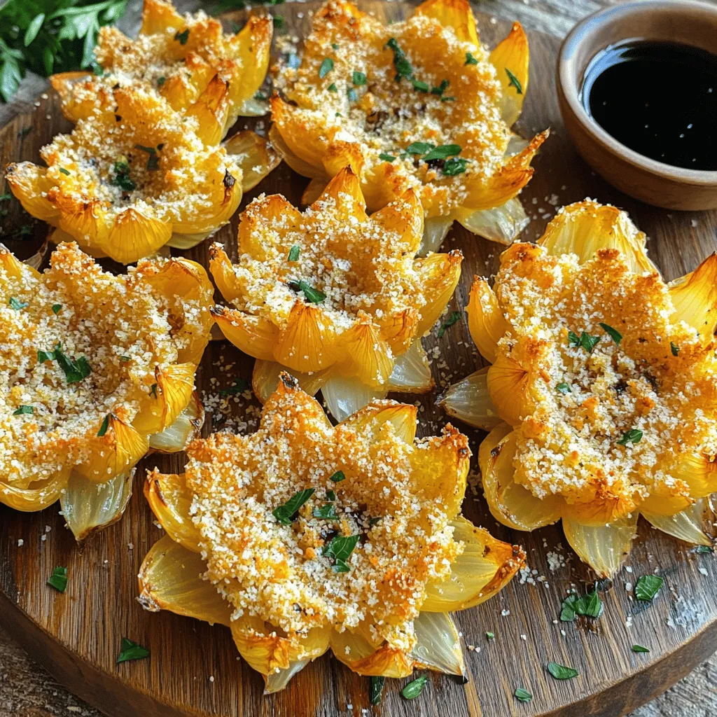 Fiori di cipolla al forno Flavorful and Easy Recipe