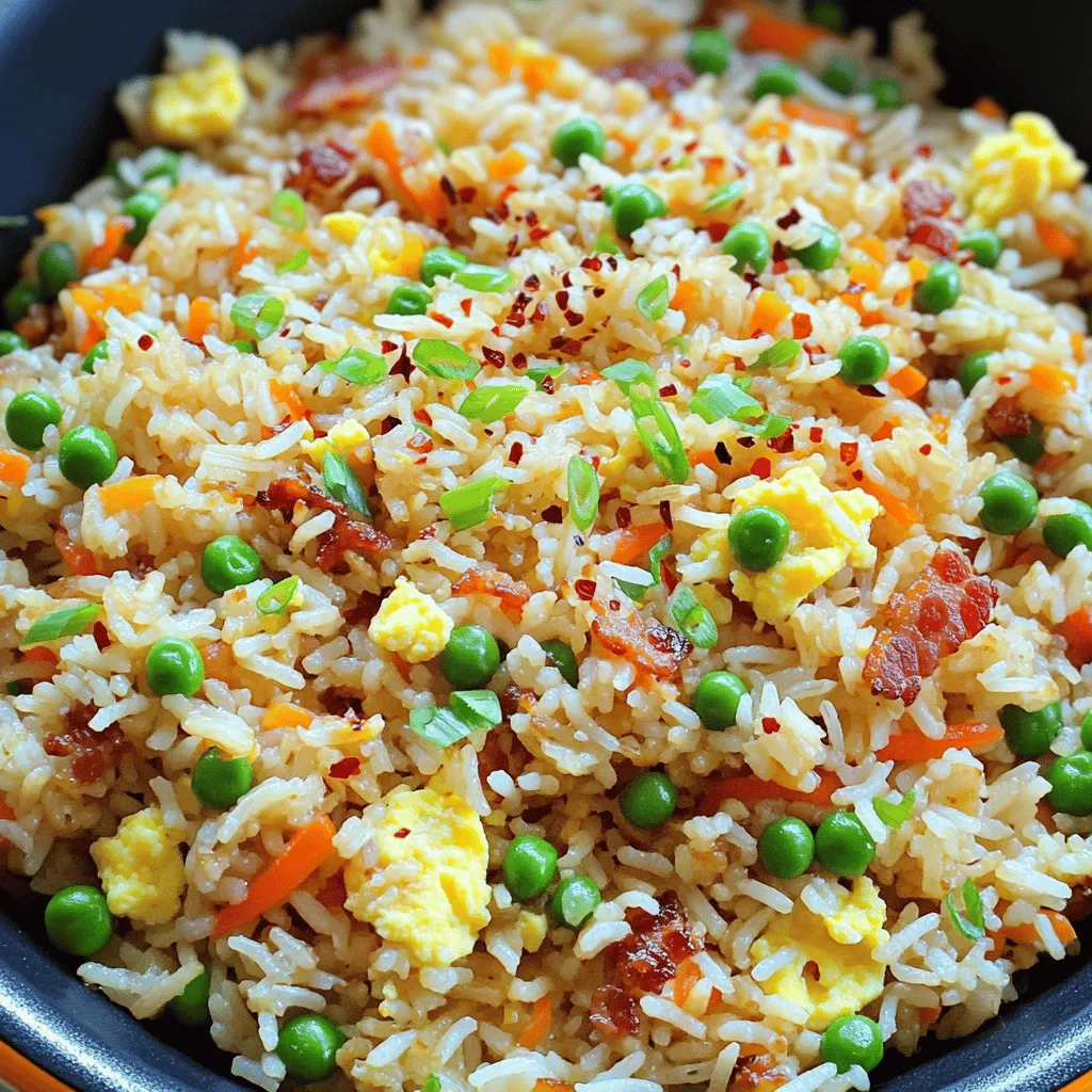 Better Than Takeout Bacon Fried Rice: A Comfort Food Delight