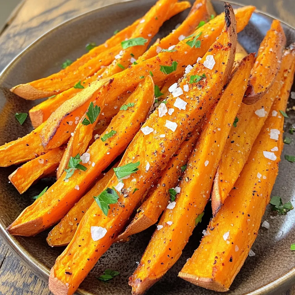 Air Fryer Sweet Potato Fries Crispy and Delicious Snack