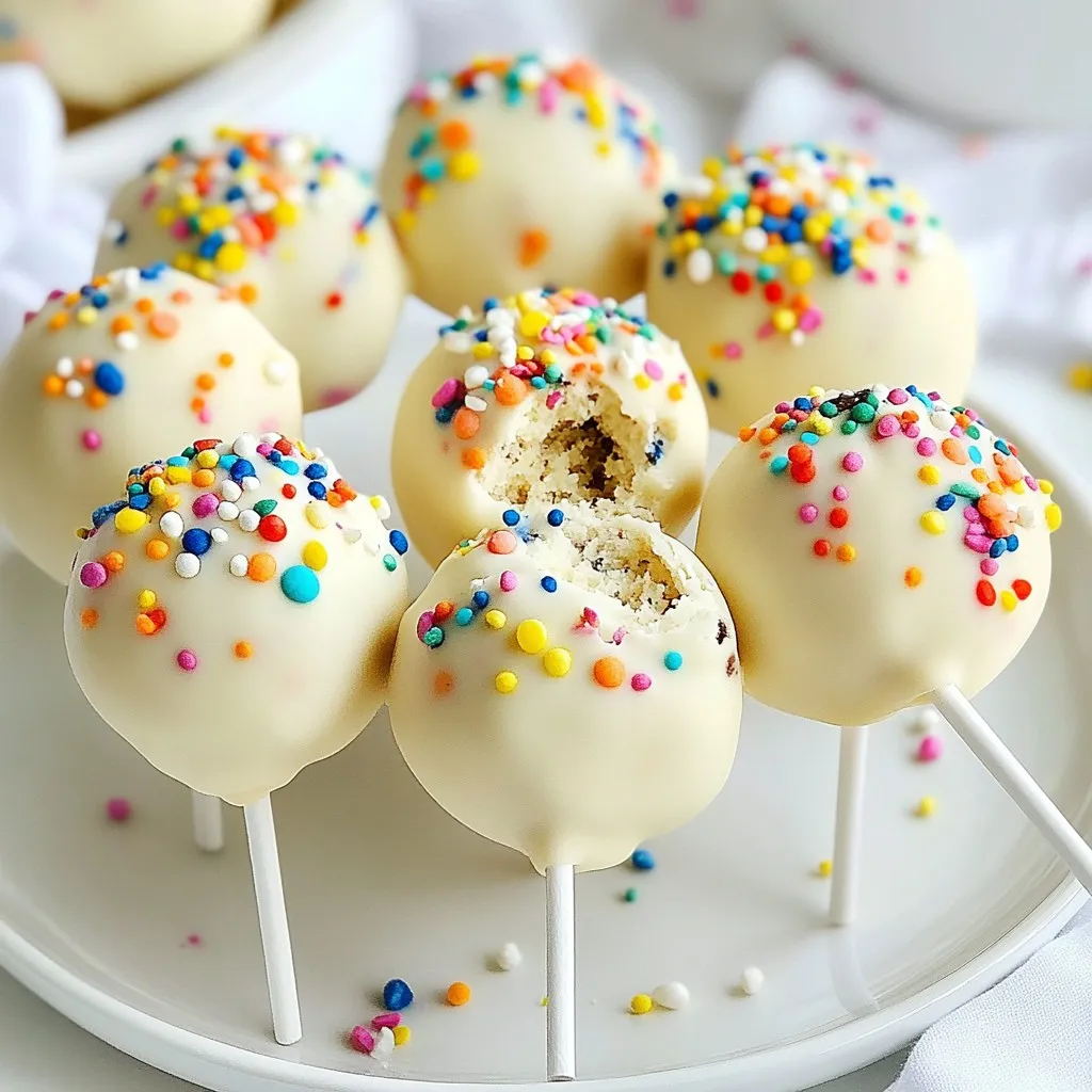 Funfetti Oreo Cake Pops Simple and Sweet Treat