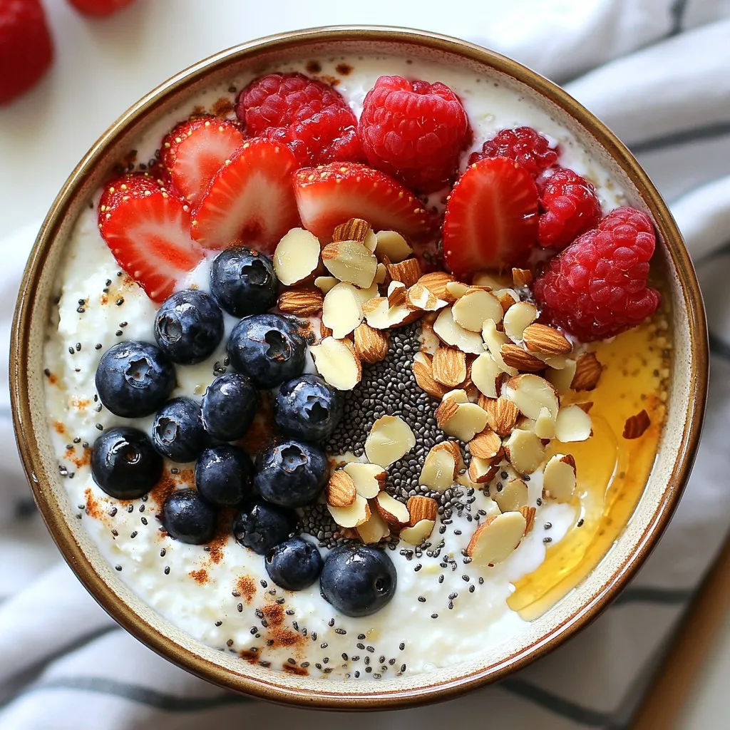 High-Protein Yogurt Bowl Nutritious and Easy Recipe