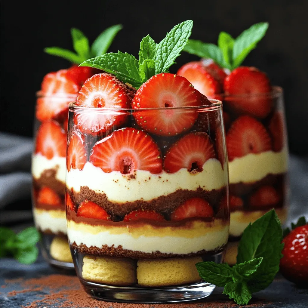 Strawberry Tiramisu Delightful and Easy Dessert Recipe