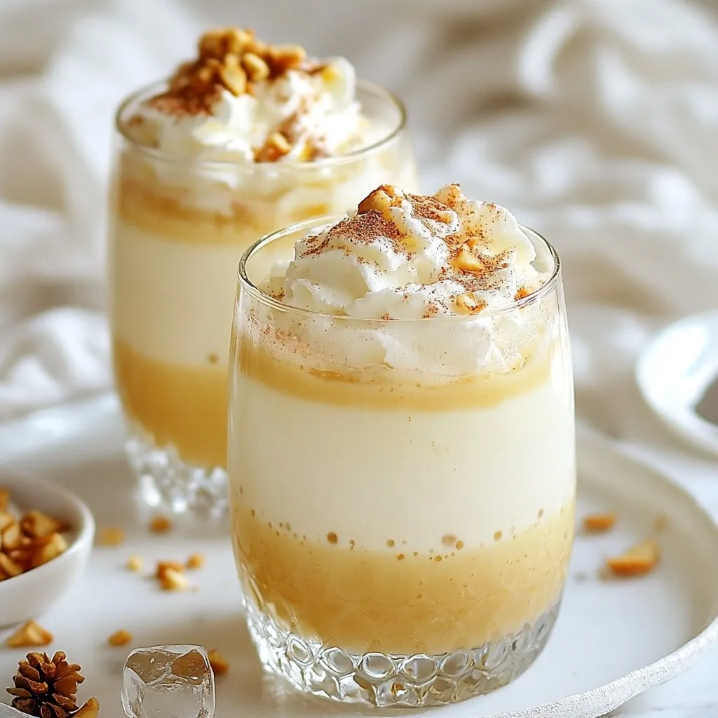 Amaretto Eggnog Spritz Perfect for Holiday Cheers