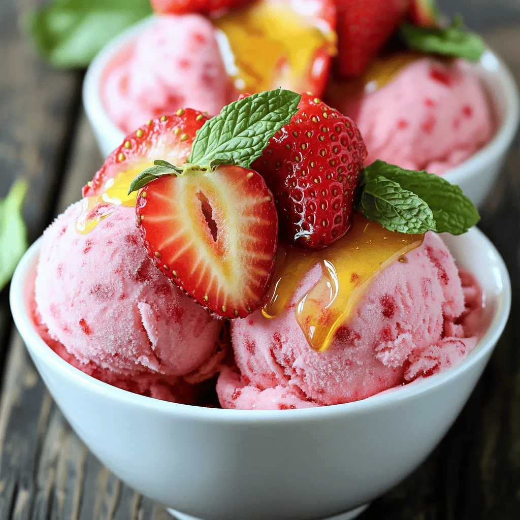 Berry Bliss Strawberry Frozen Yogurt Recipe
