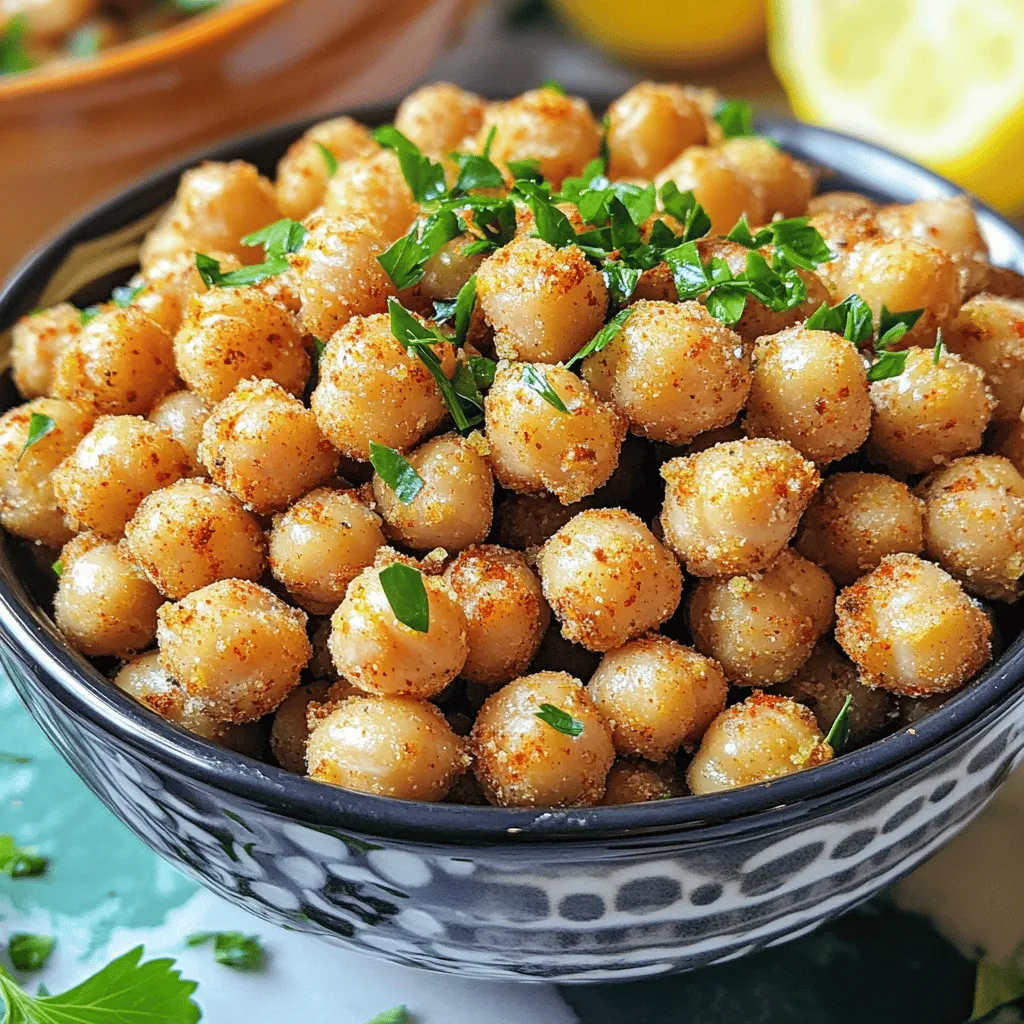 The key to making amazing crunchy chickpeas is simple. You need just a few ingredients. Start with one can of chickpeas. Rinse and drain them well. This helps them crisp up nicely. You will also need olive oil. It adds flavor and helps with crunch.