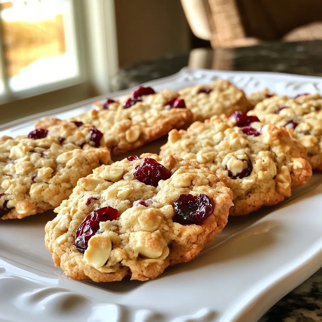 Cranberry Oatmeal Cookies Simple and Tasty Recipe