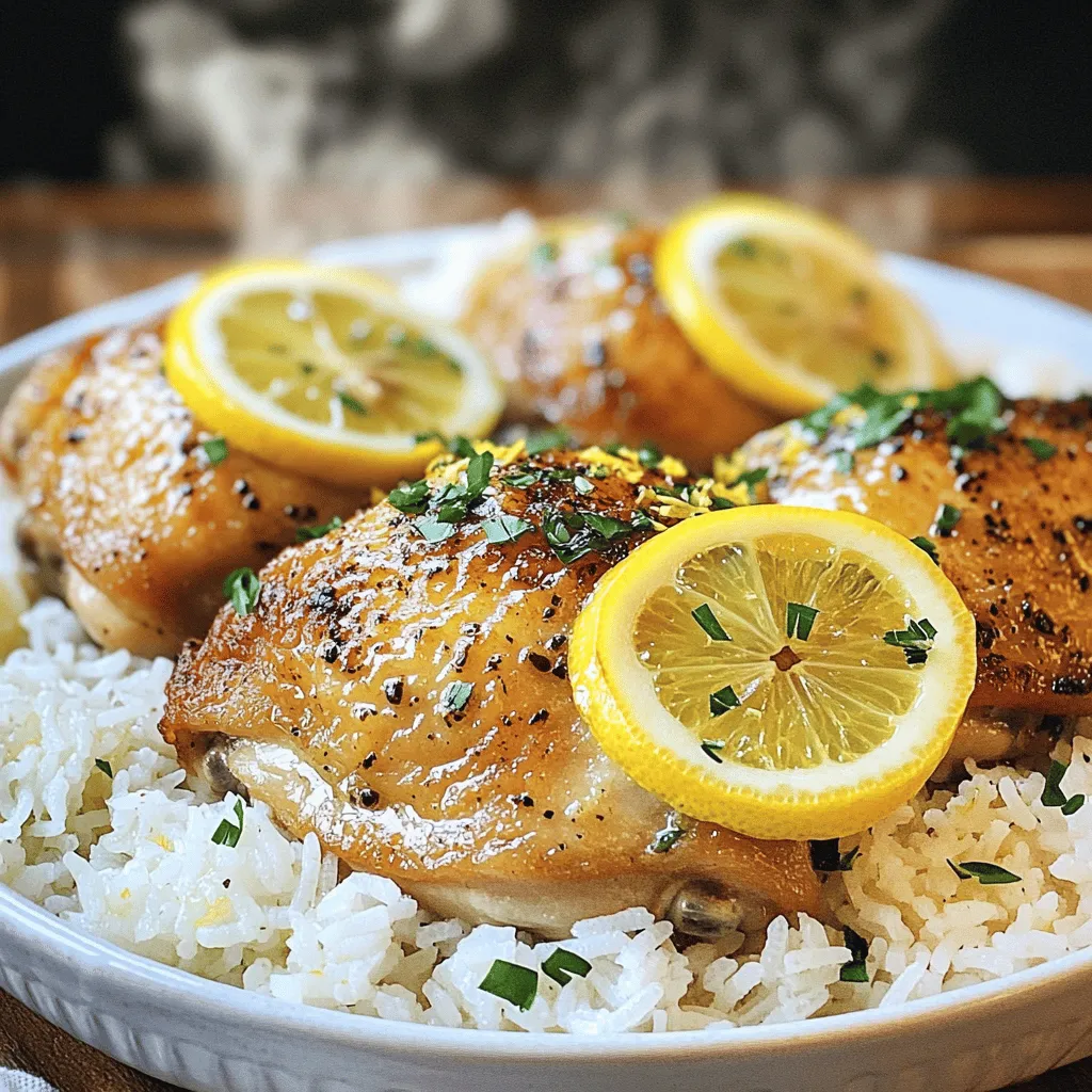Lemon Herb Chicken and Rice Flavorful Dinner Idea