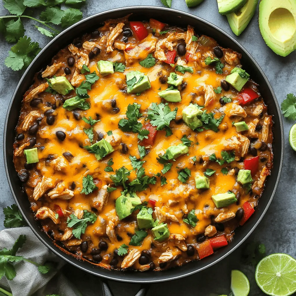 One Pan Chicken Taco Casserole: A Flavorful and Convenient Family Meal