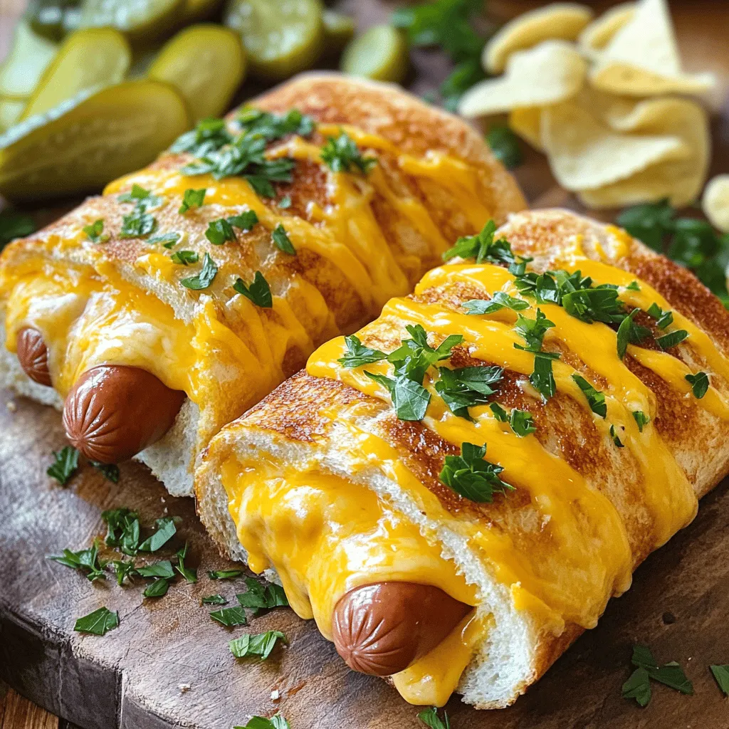 Grilled Cheese Hot Dogs: The Perfect Indulgence