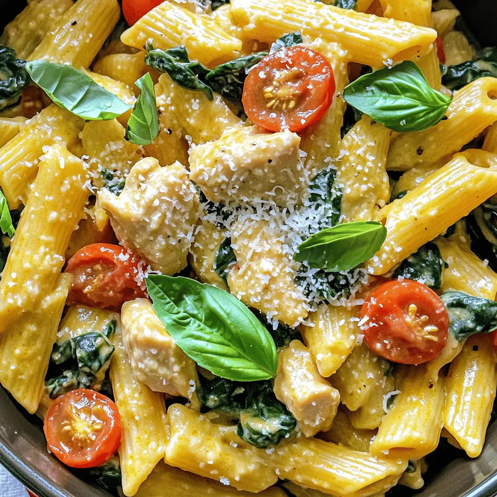 One Pot Creamy Tuscan Chicken Pasta Delightful Recipe