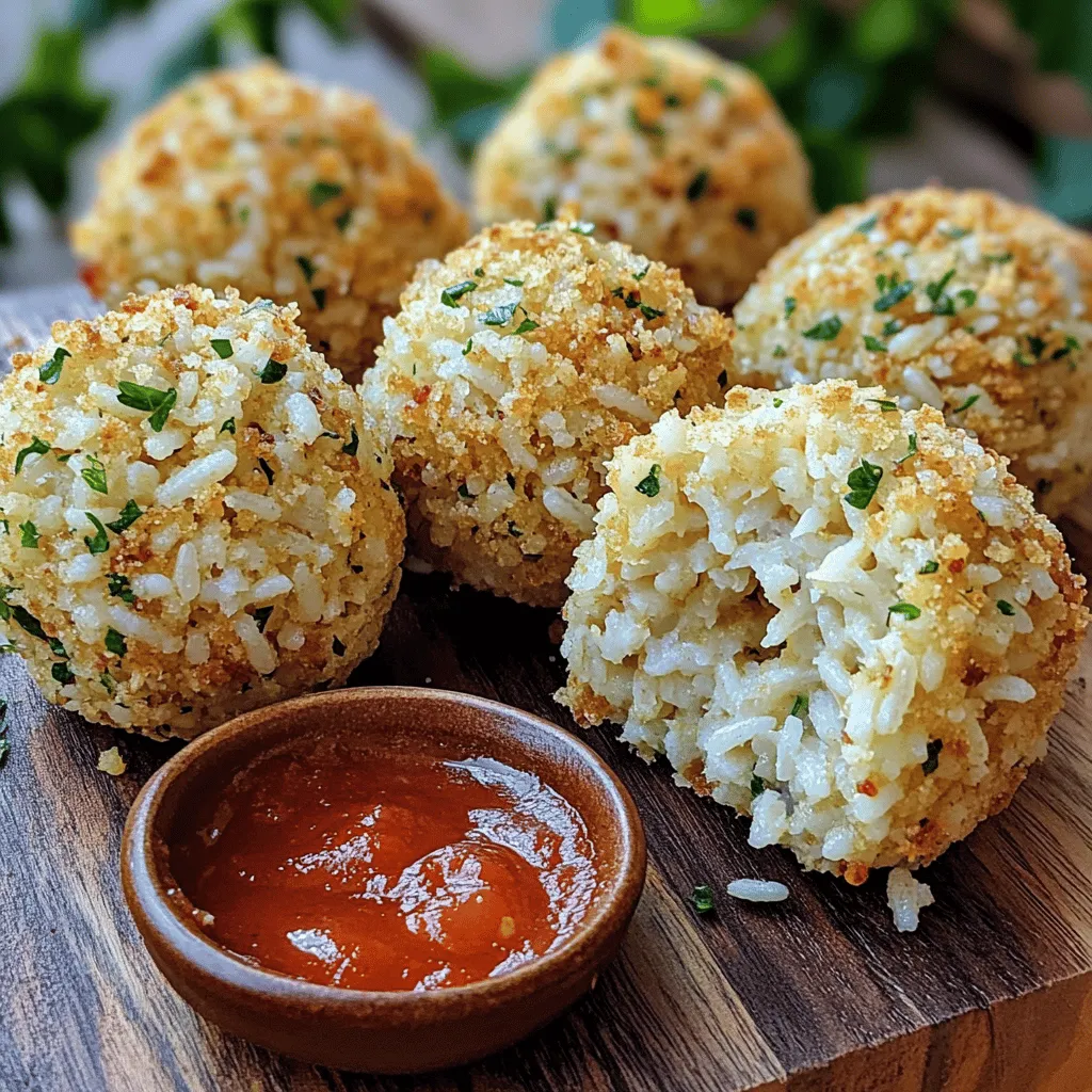 Easy Crispy Rice Balls Perfectly Golden and Tasty