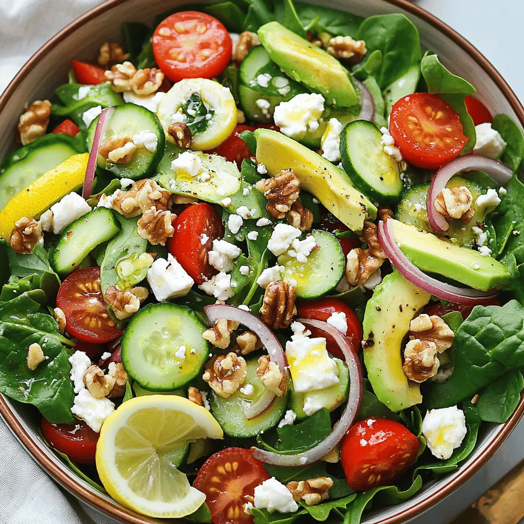 Green Salad Fresh and Healthy Recipe Delight