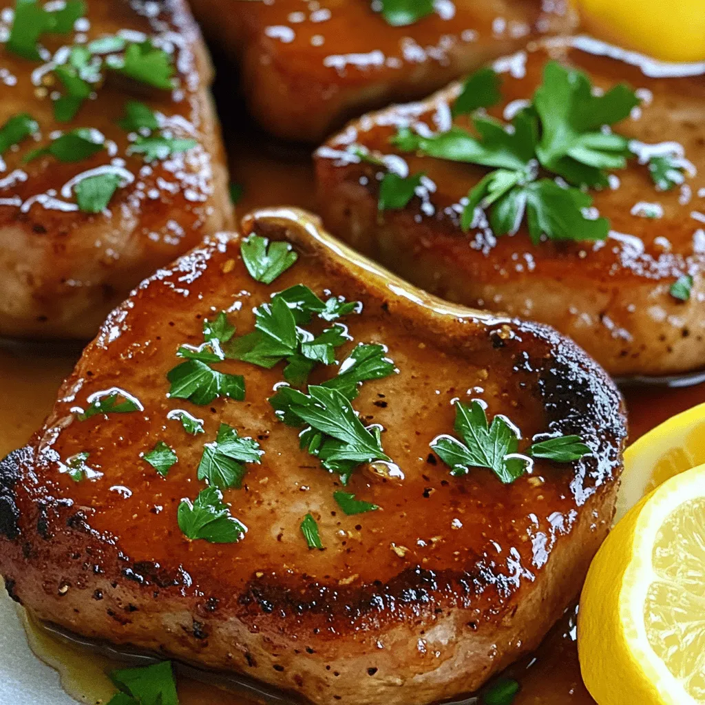 Savory Honey Garlic Pork Chops Easy Dinner Recipe