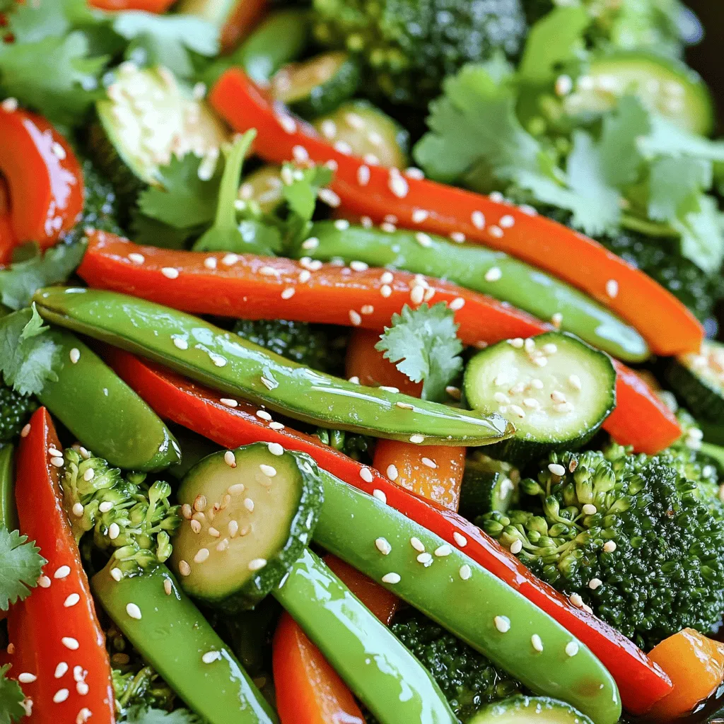 Spring Vegetable Stir-Fry Vibrant and Healthy Dish