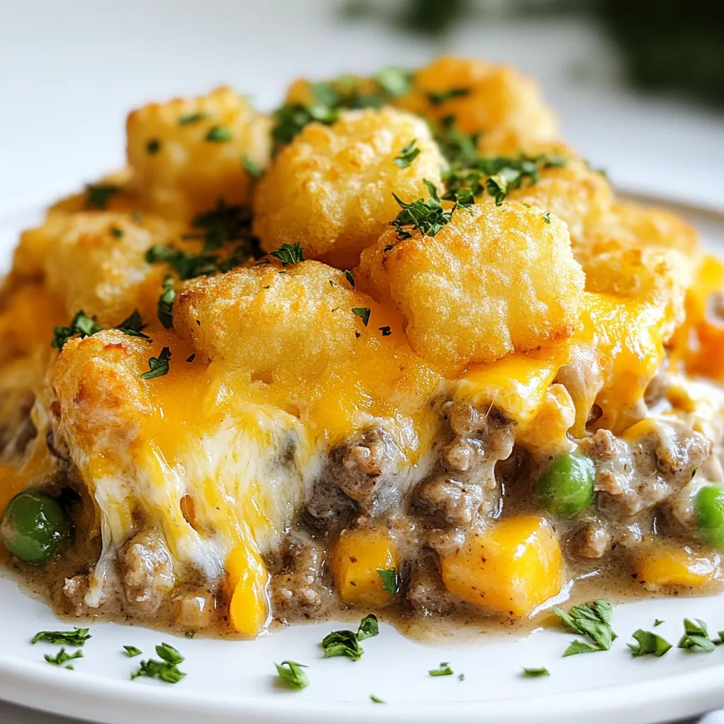 Tater Tot Casserole Simple and Satisfying Recipe