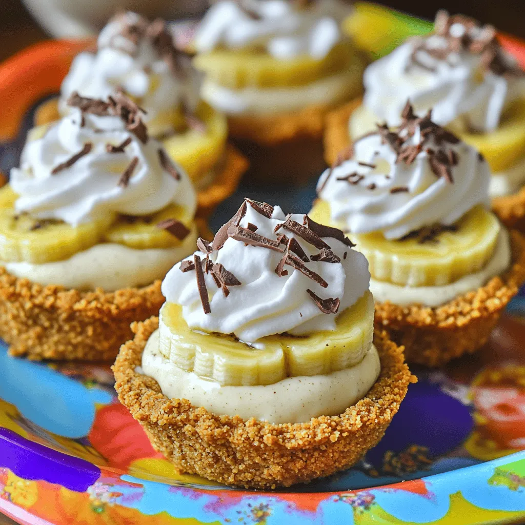 Mini Banana Cream Pie Delightfully Easy Dessert Idea