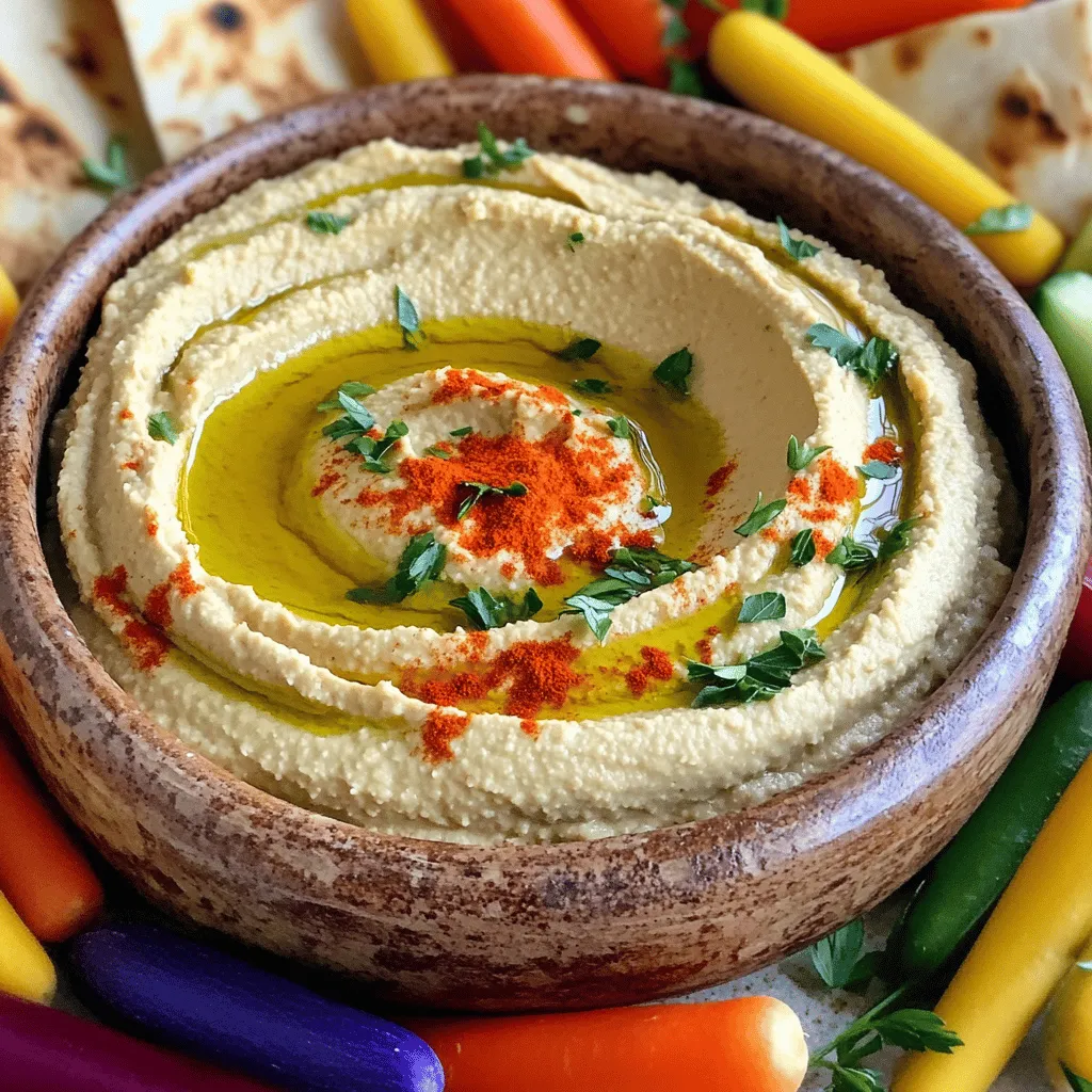 Homemade Hummus: Easy Recipe for Healthy Snacking