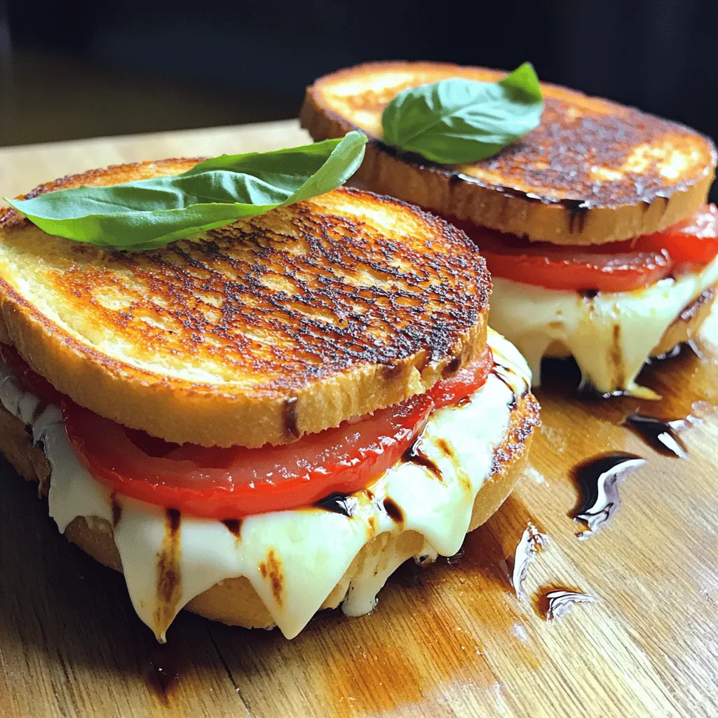 Italian Grilled Cheese Sandwiches Flavorful and Unique
