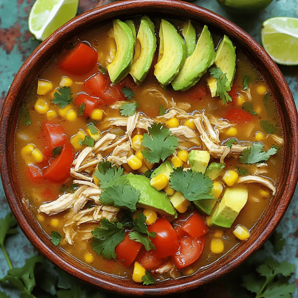 Cuban Chicken Soup Flavorful and Heartwarming Dish