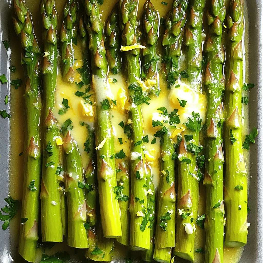 Lemon Butter Asparagus Quick and Tasty Side Dish