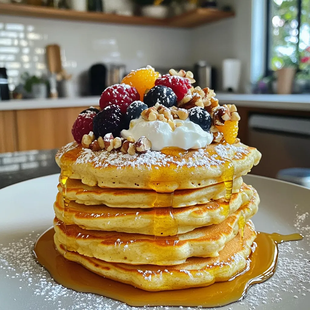 High-Protein Cottage Cheese Pancakes Simple Recipe