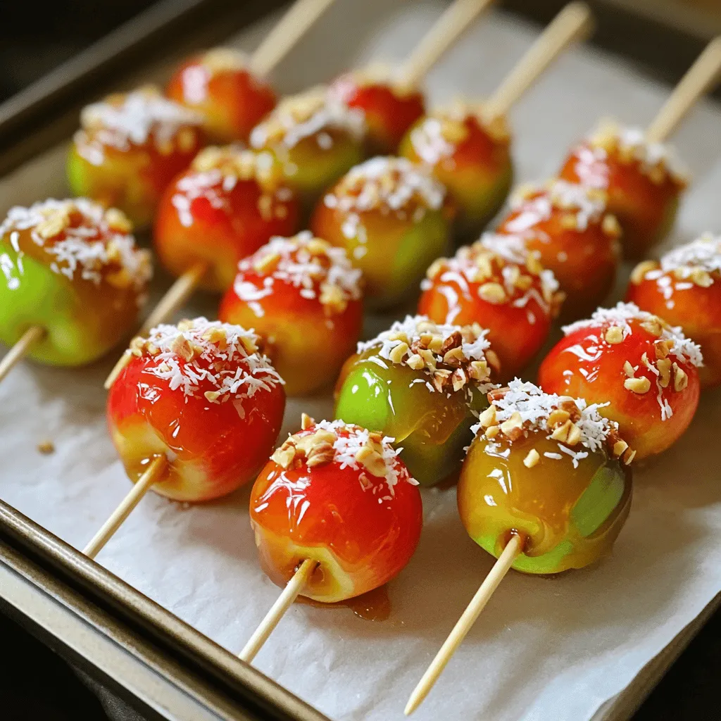 Tanghulu Chinese Candied Fruit Delightful Treats