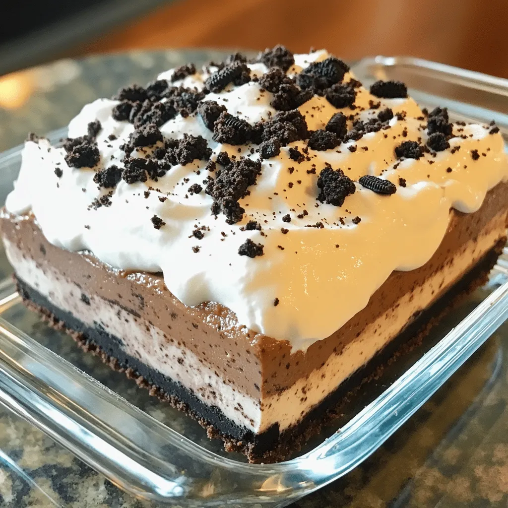No-Bake Oreo Delight Easy and Decadent Dessert