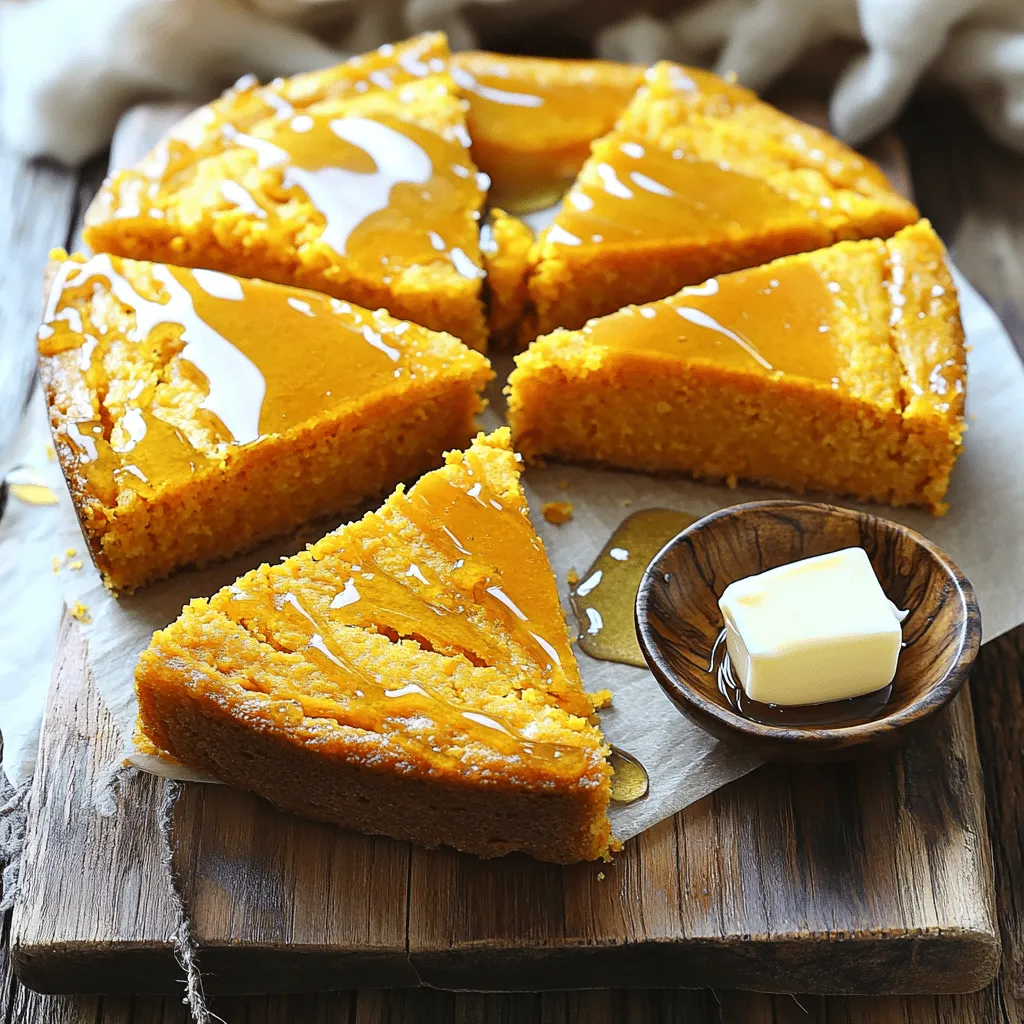 Honey Butter Sweet Potato Cornbread Delight Recipe