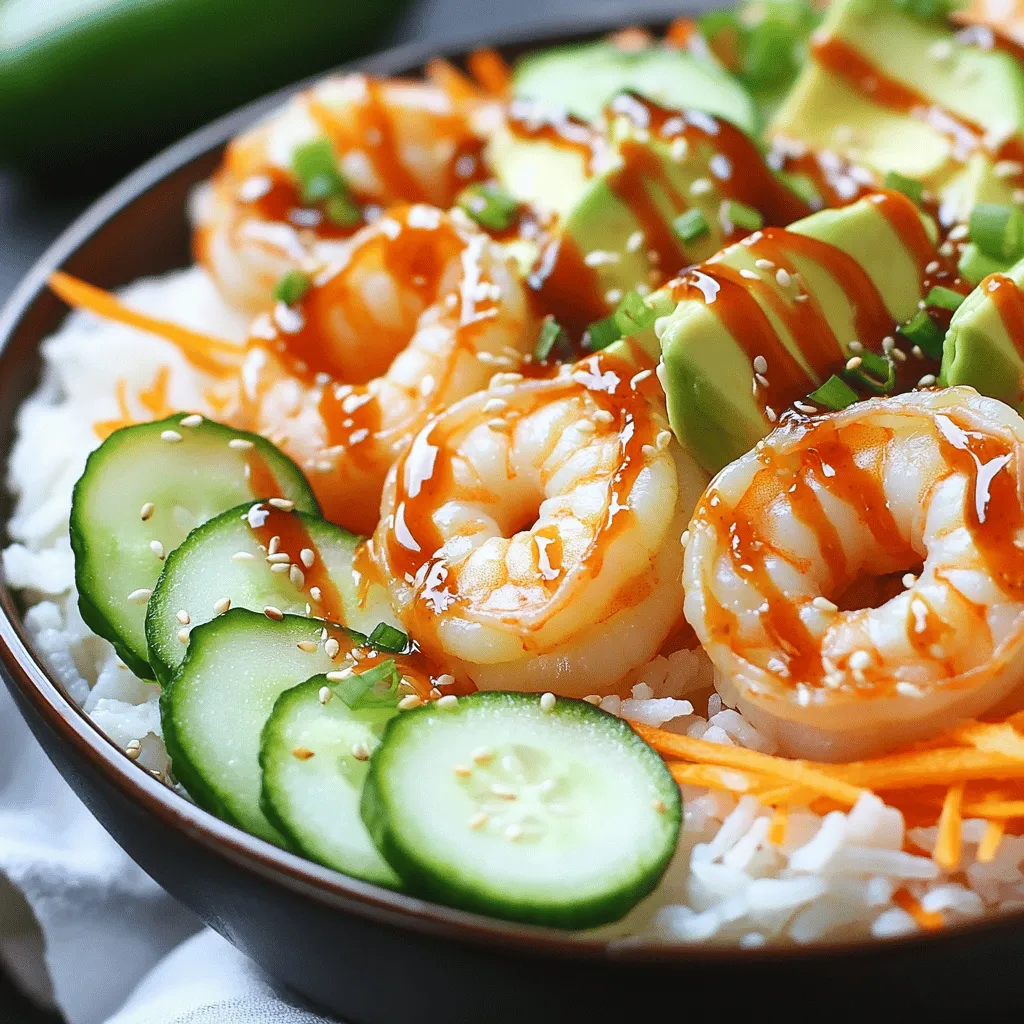 Delicious Shrimp Rice Bowls with Spicy Mayo Delight