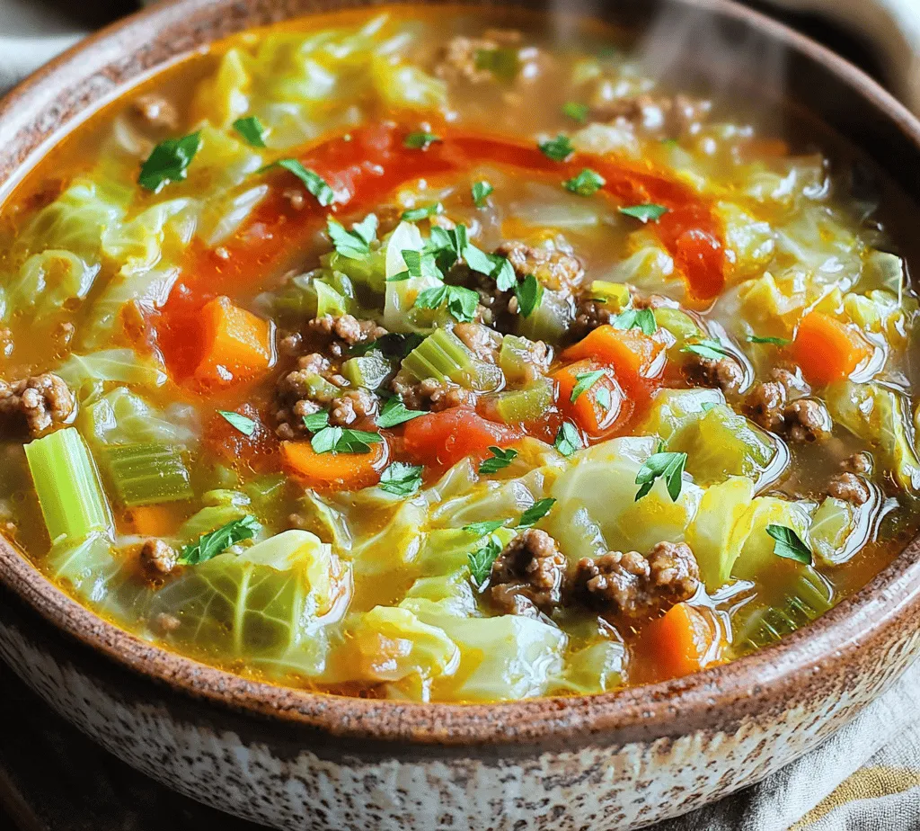 Cabbage roll soup is a delightful twist on a classic dish that brings warmth and comfort to the dinner table. This hearty soup captures the essence of traditional cabbage rolls, combining tender cabbage leaves with a savory filling, but in a simple, easy-to-make format. For families seeking a nutritious meal that satisfies both the palate and the soul, cabbage roll soup is an ideal choice.