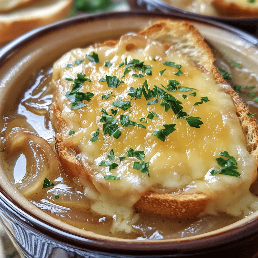 Crockpot French Onion Soup Gruyere Easy Comfort Dish