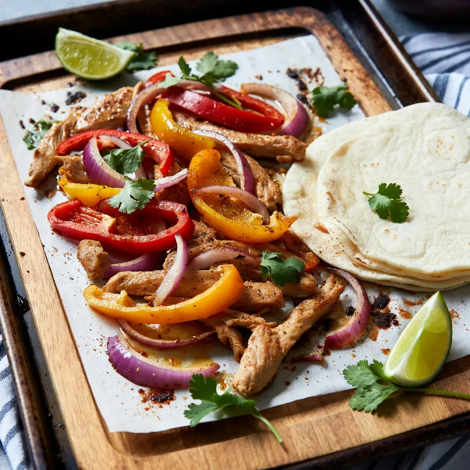 Flavorful Sheet Pan Chicken Fajitas Easy Family Meal