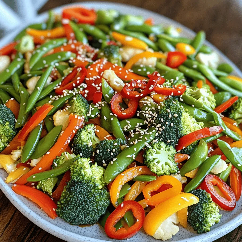For the Easiest Vegetable Stir Fry, you need fresh, vibrant ingredients. Start with healthy stir fry ingredients like broccoli, bell peppers, snap peas, carrots, and zucchini. These vegetables offer great flavor and color. They also provide essential nutrients.